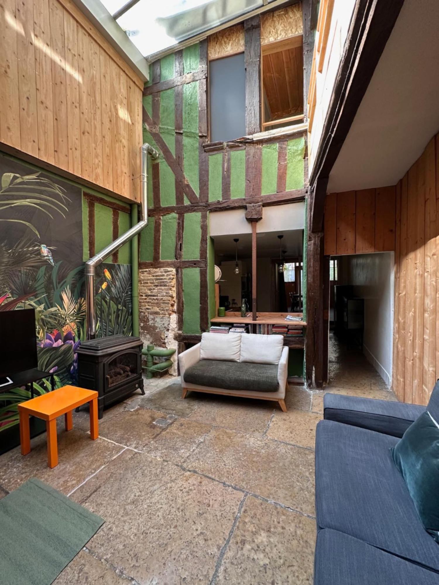 Maison Atypique En Centre-Ville Troyes Eksteriør billede