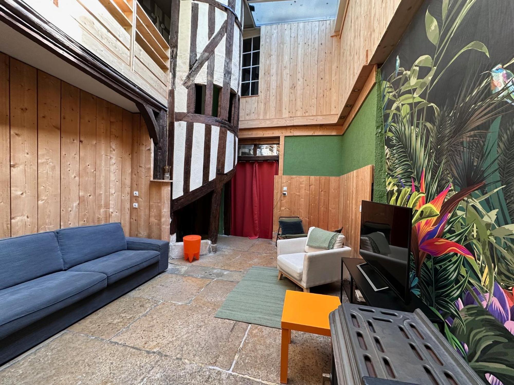Maison Atypique En Centre-Ville Troyes Eksteriør billede